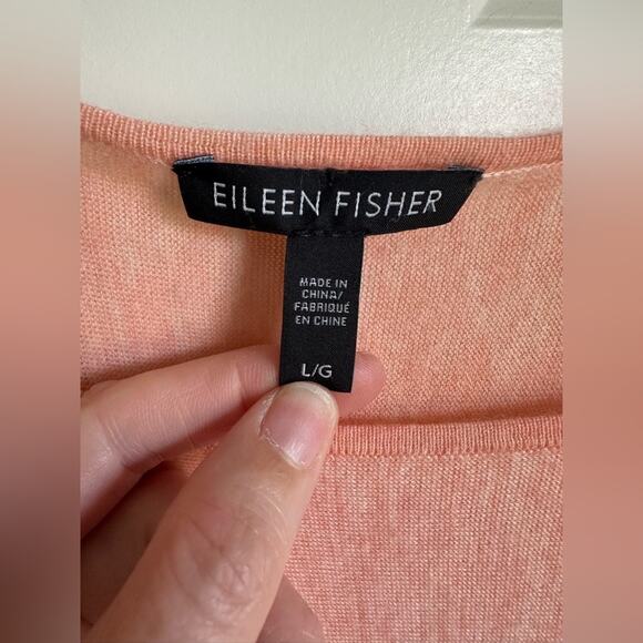 Eileen Fisher Cashmere Dolman Sweater Size Large - Picture 5 of 9